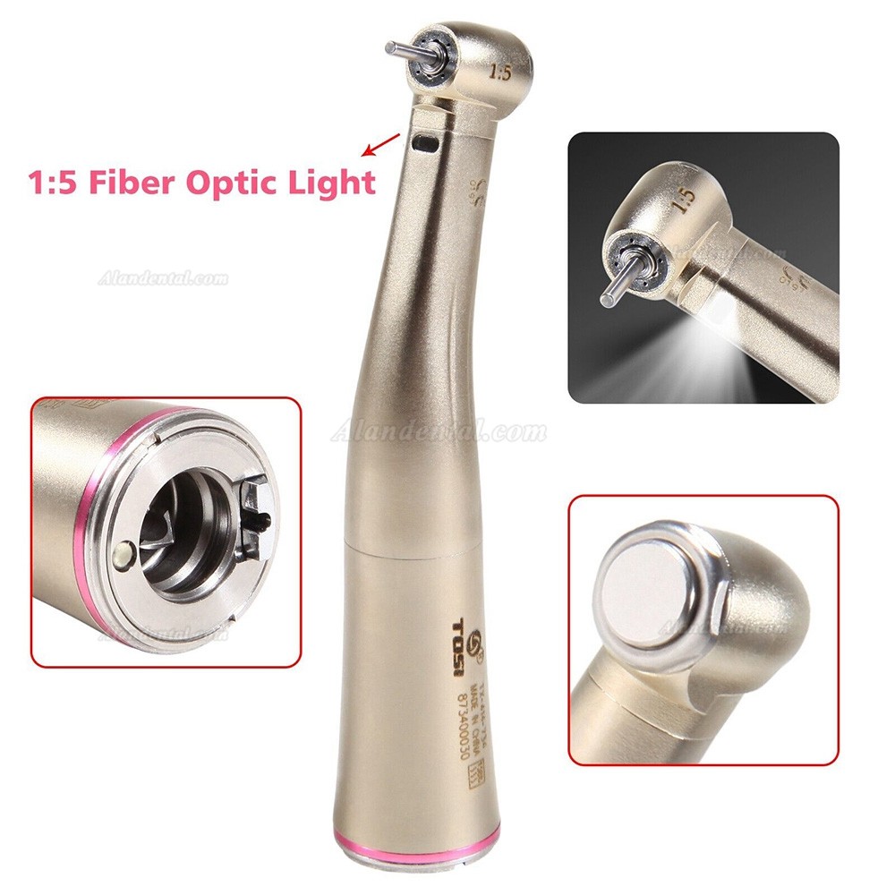 TOSI TX-414-734 Dental 1:5 Fiber Optic Contra Angle (Mini head)